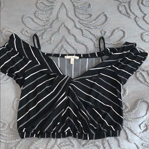 Express cropped shirt